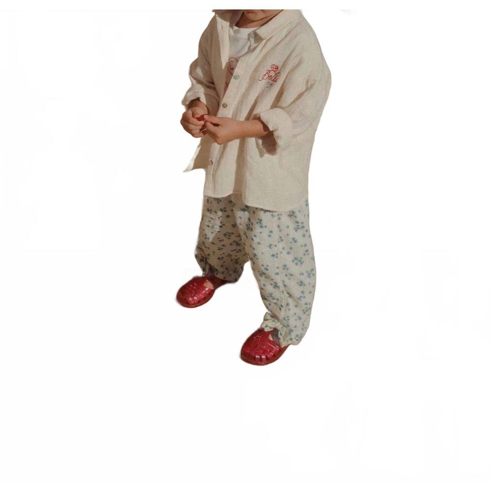 NEW KONGES SLØJD kids bella shirt in beige